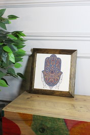 Wallity Ersytastablo21 - 26 Pintura Decorativa Enmarcada Multicolor